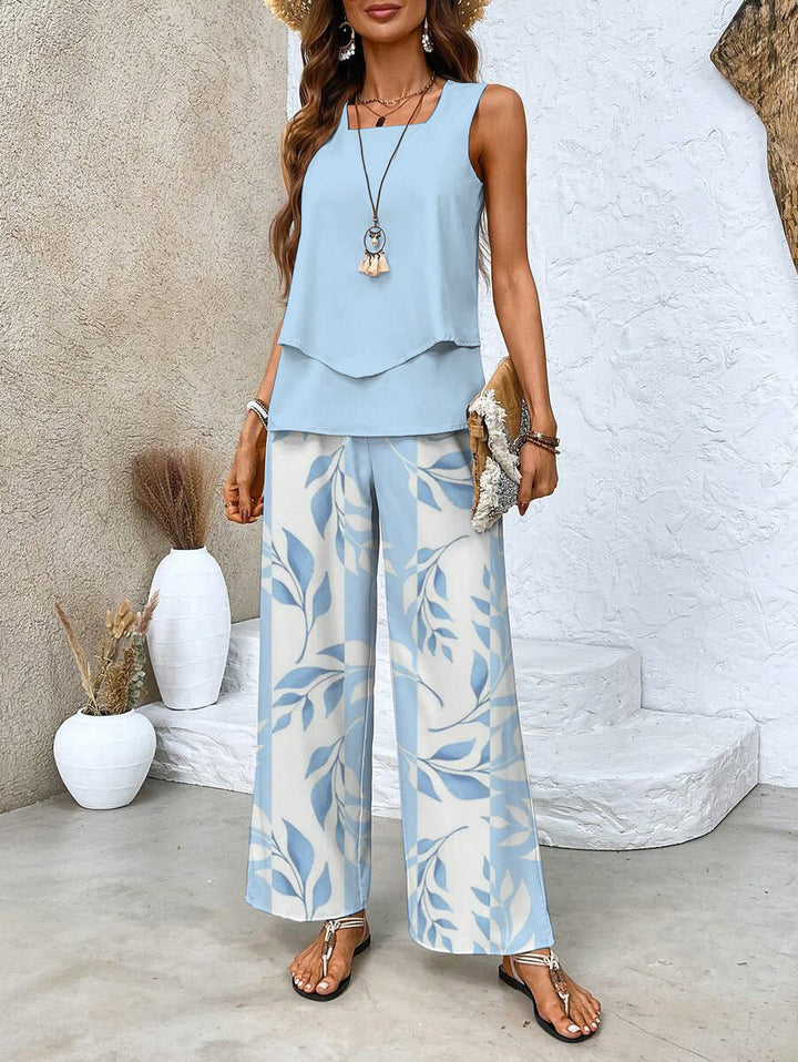 Sandra | Printed Two-Piece Comfort Set