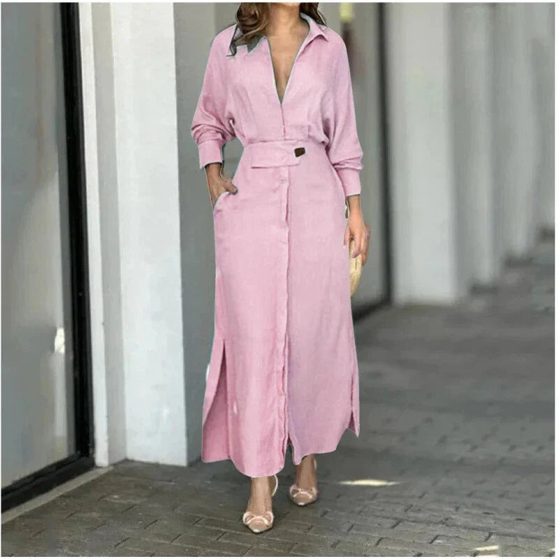 Yara | Ankle-Length Shirt Dress