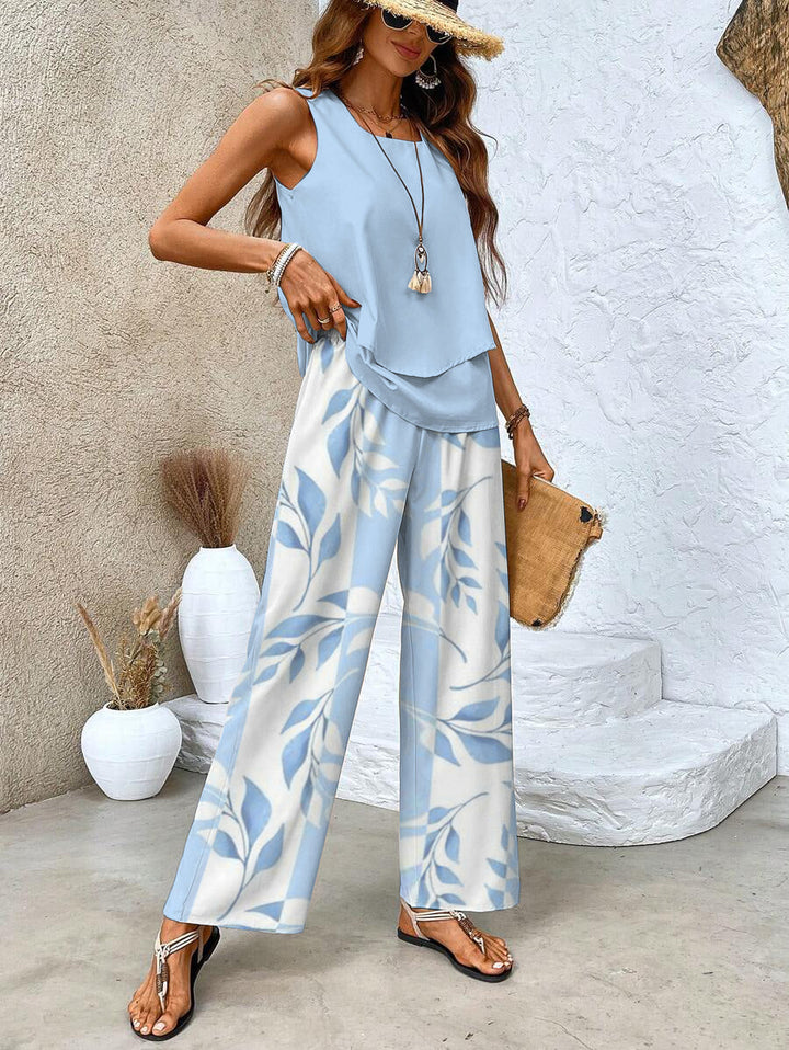 Sandra | Printed Two-Piece Comfort Set