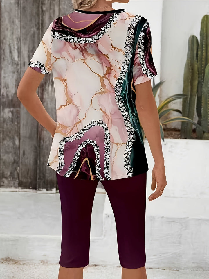 Sandra | Printed Two-Piece Comfort Set