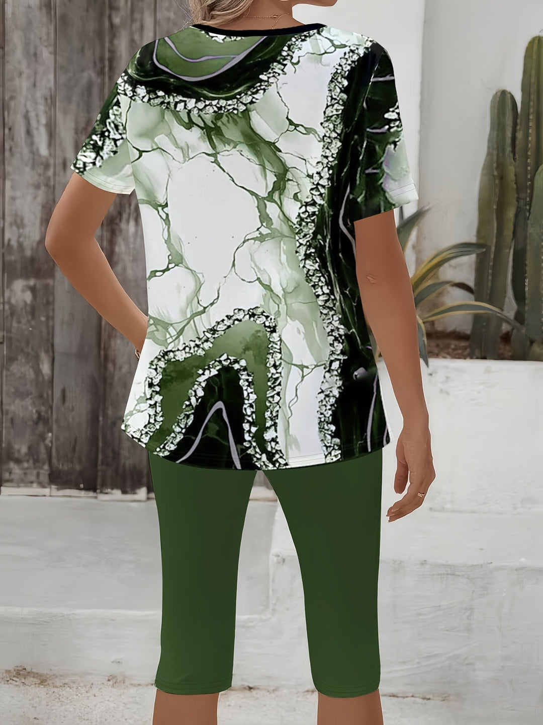 Sandra | Printed Two-Piece Comfort Set