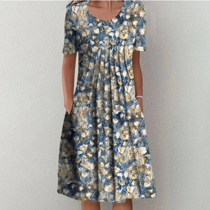 Gloria | Tummy-Friendly Floral Summer Dress