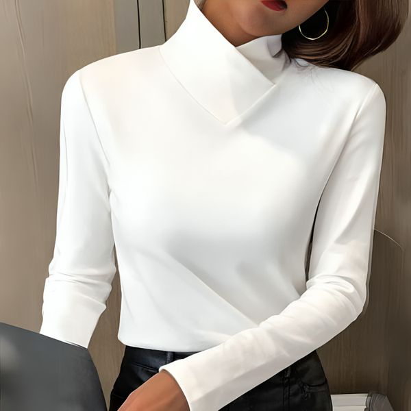 Bella | Sculpted Soft-Touch Turtleneck