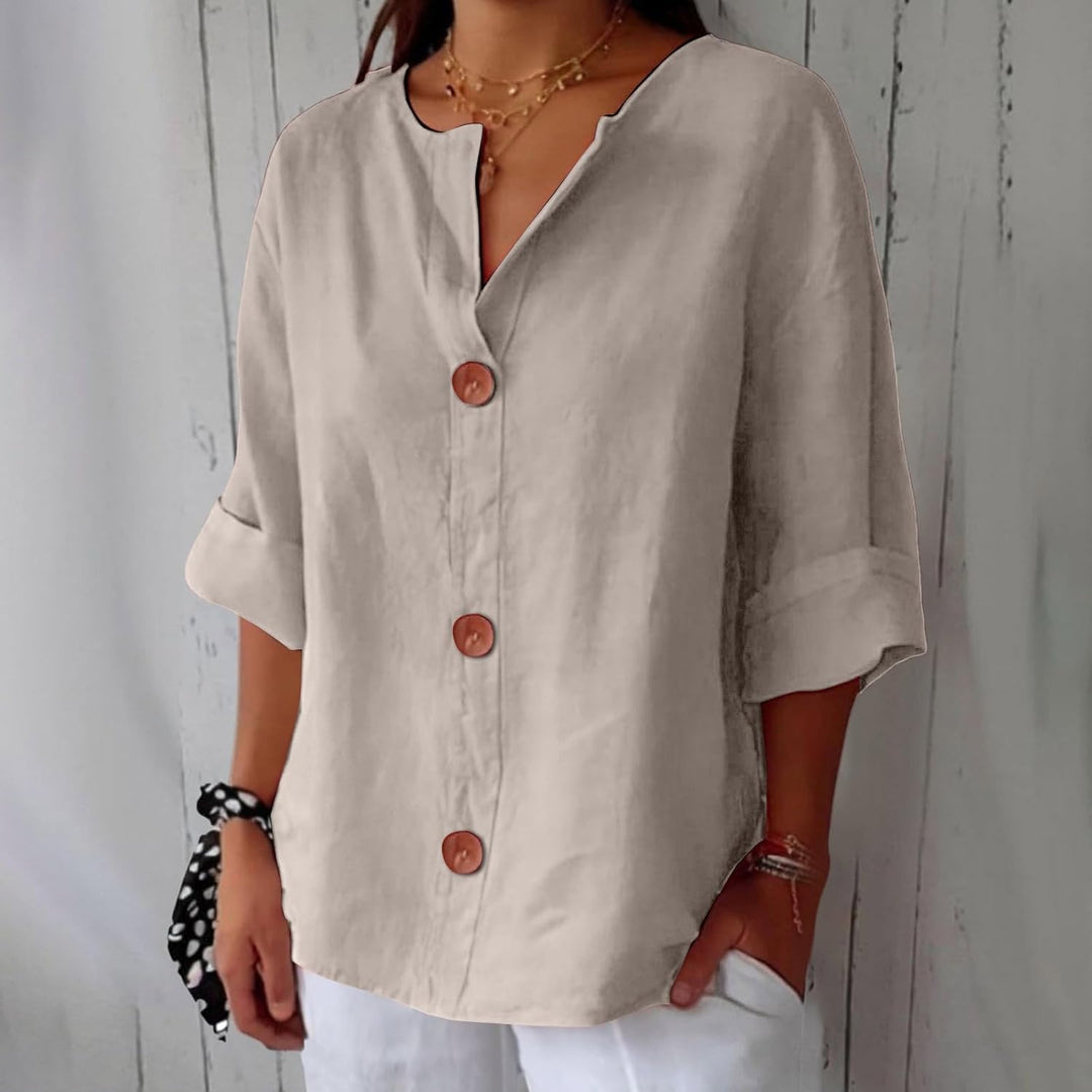 Monica | Loose-Fitting Summer Blouse