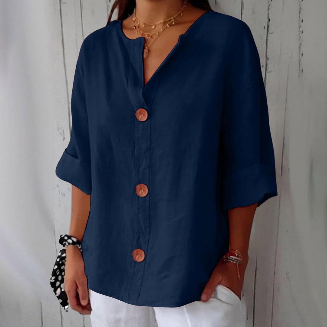 Monica | Loose-Fitting Summer Blouse