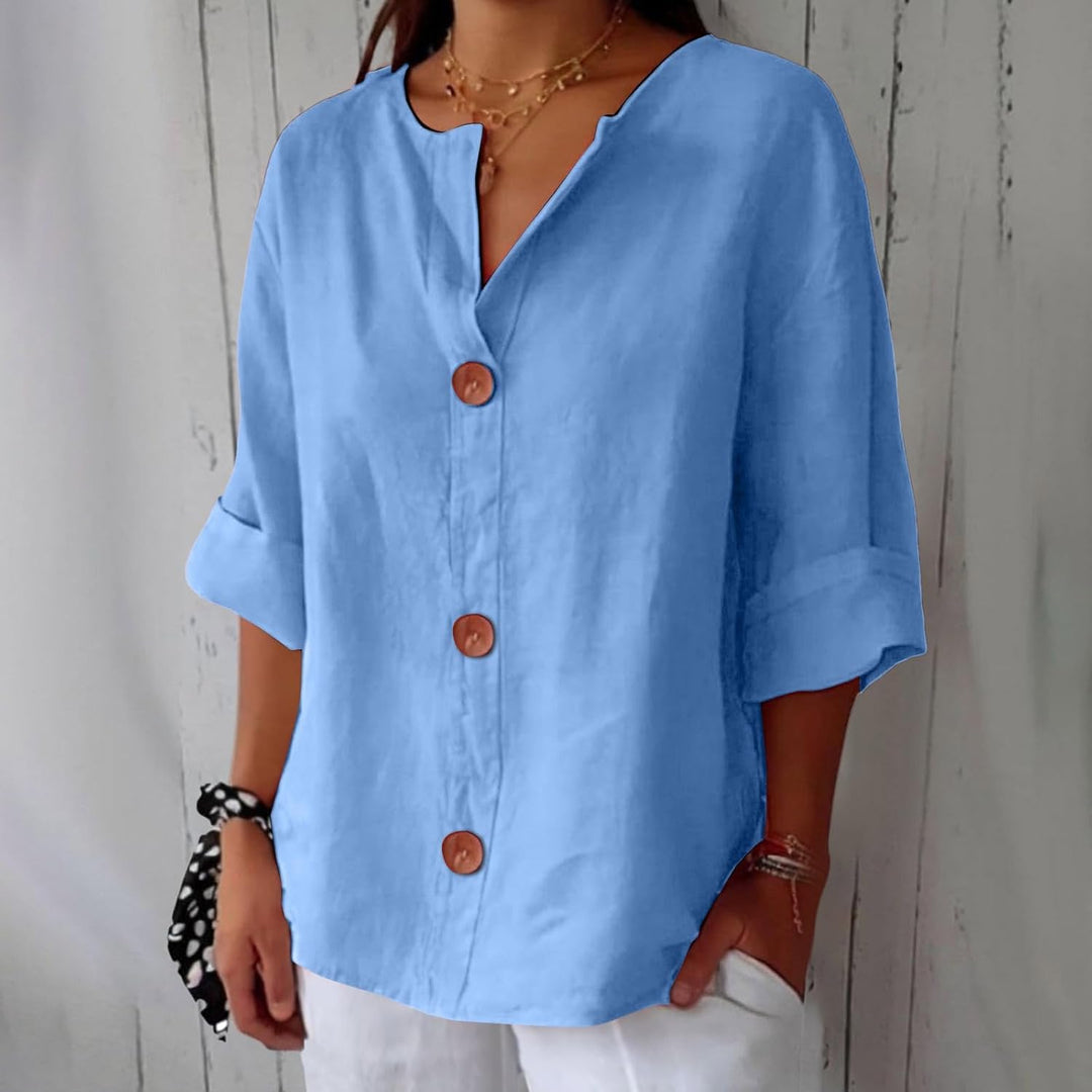 Monica | Loose-Fitting Summer Blouse