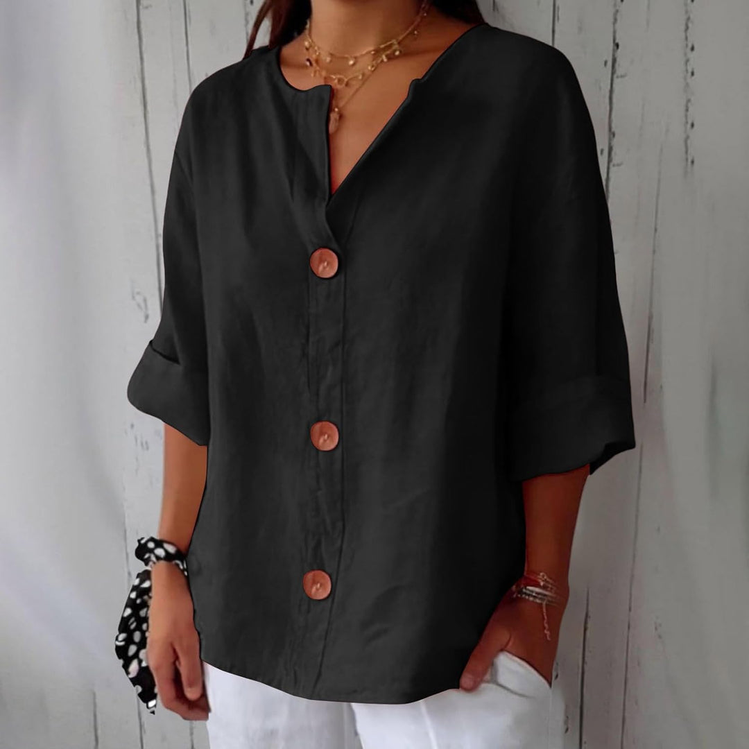 Monica | Loose-Fitting Summer Blouse