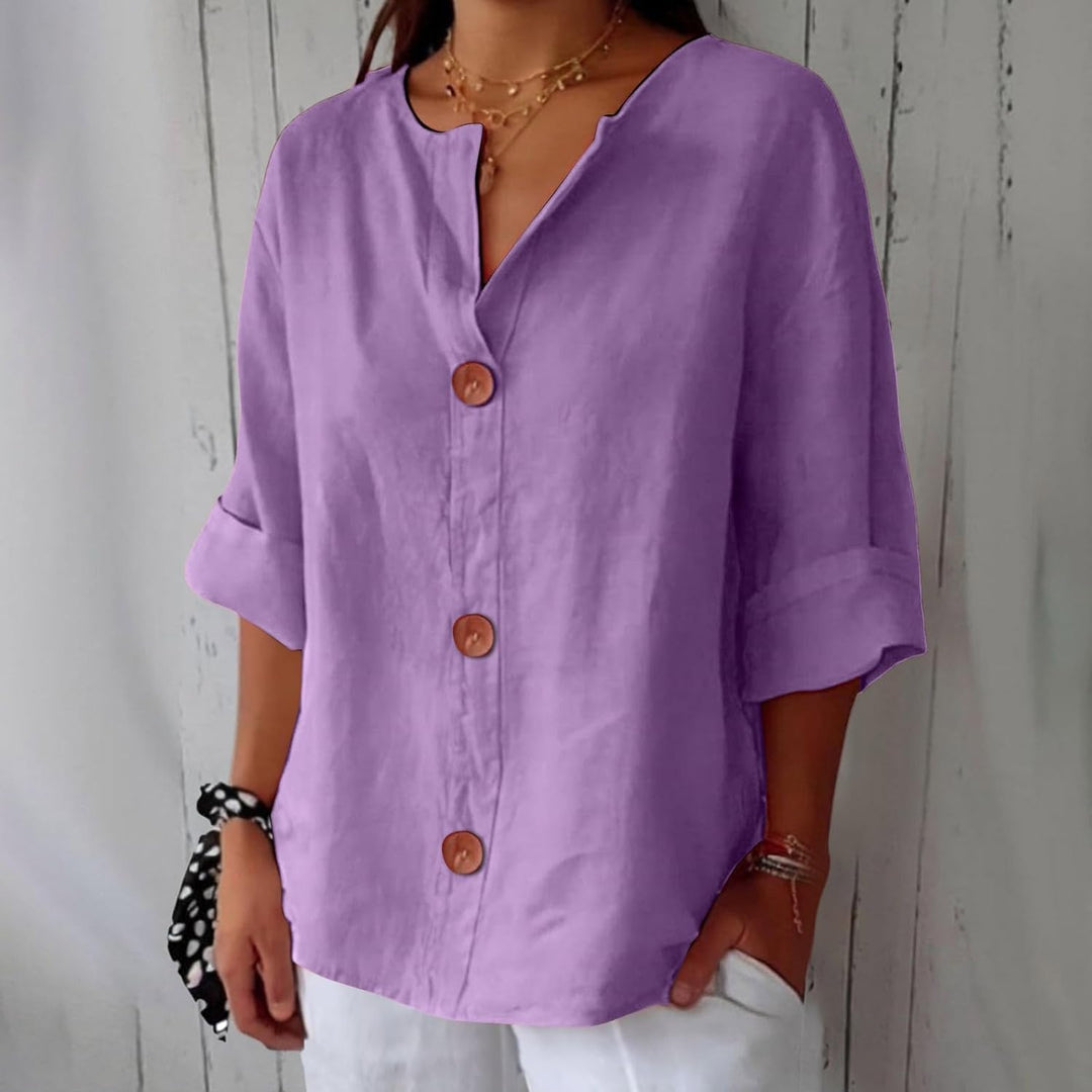 Monica | Loose-Fitting Summer Blouse