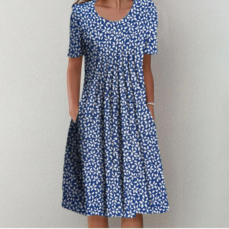 Gloria | Tummy-Friendly Floral Summer Dress