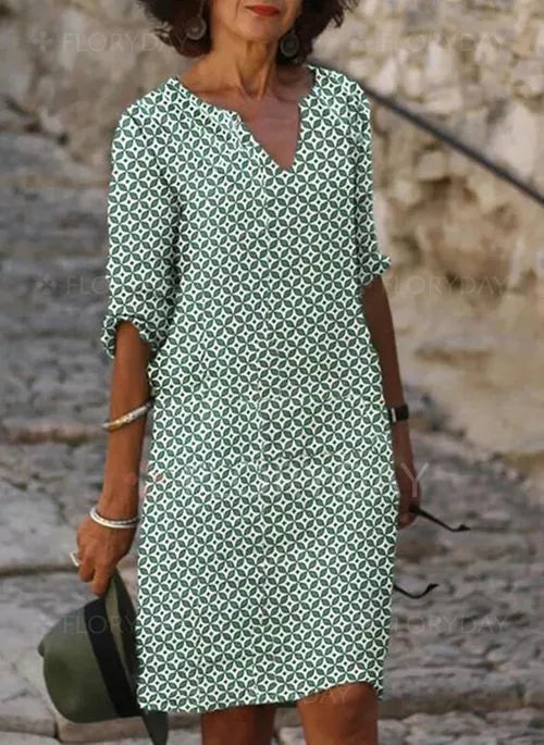 Judith | Vintage Knee-Length Summer Dress