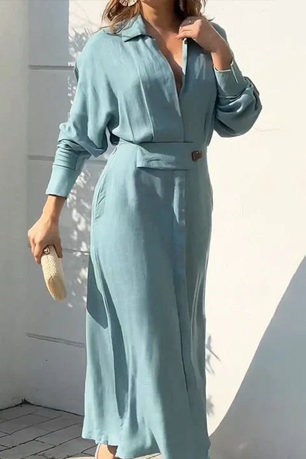 Yara | Ankle-Length Shirt Dress