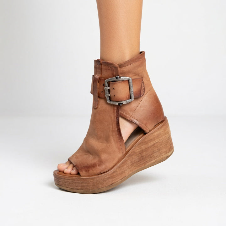 Marielle | Orthopedic Open Wedge Booties
