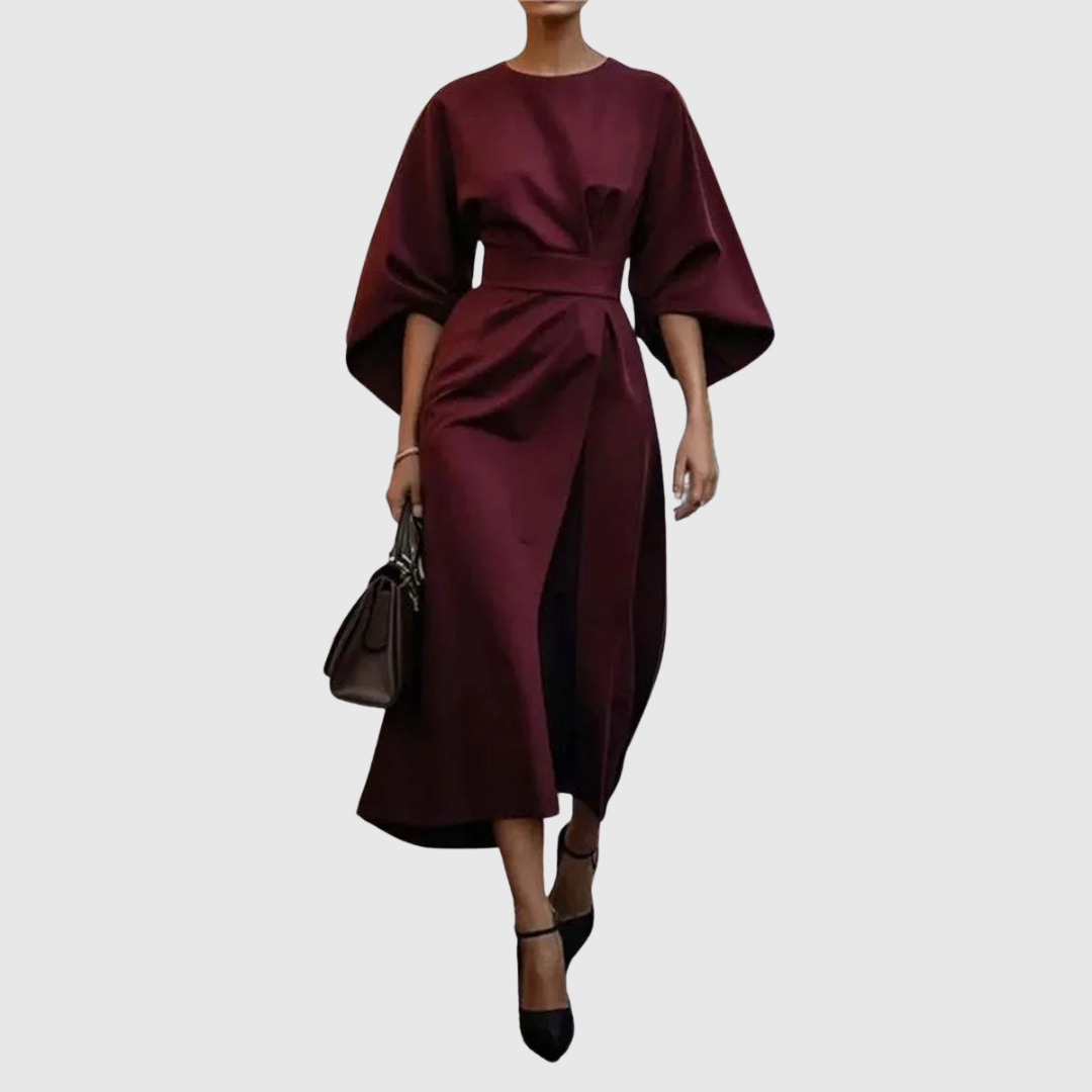 Luna | Batwing Sleeve Maxi Dress