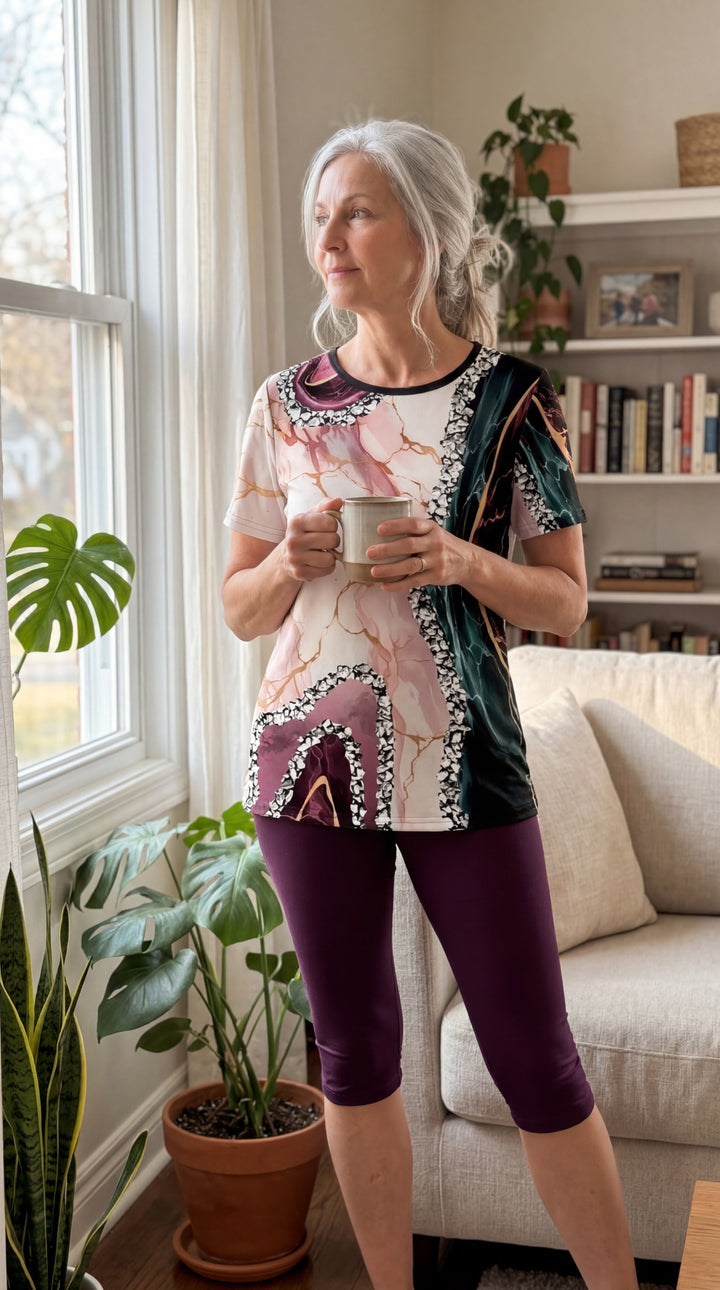 Sandra | Printed Two-Piece Comfort Set