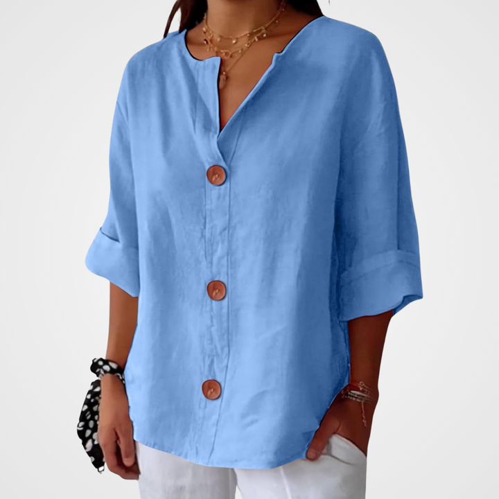 Monica | Loose-Fitting Summer Blouse