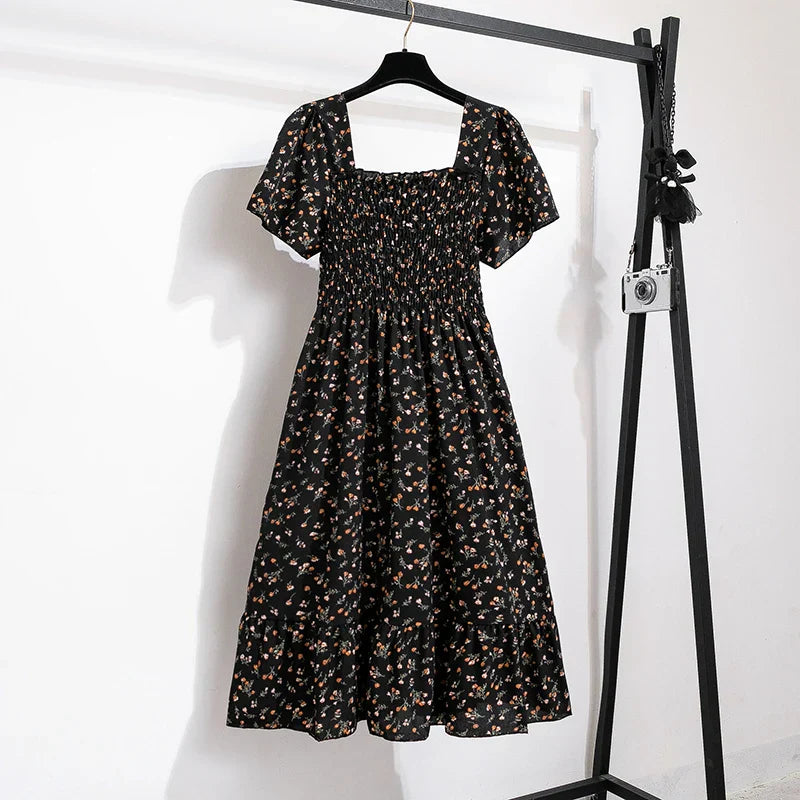 Elodie | Soft Bloom Smocked Dress