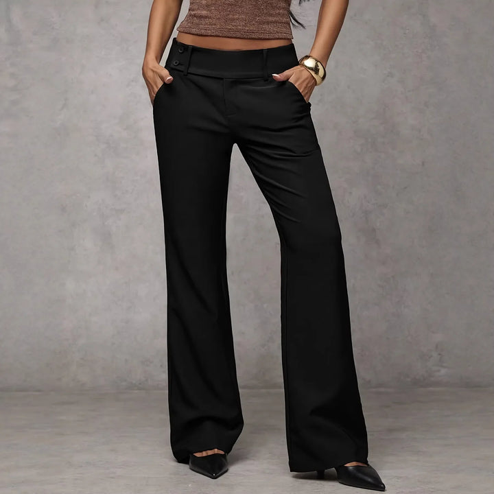 Diane | Elegant Straight-Leg Trousers