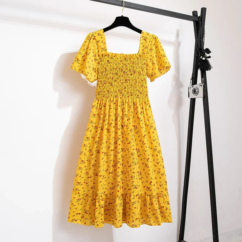 Elodie | Soft Bloom Smocked Dress