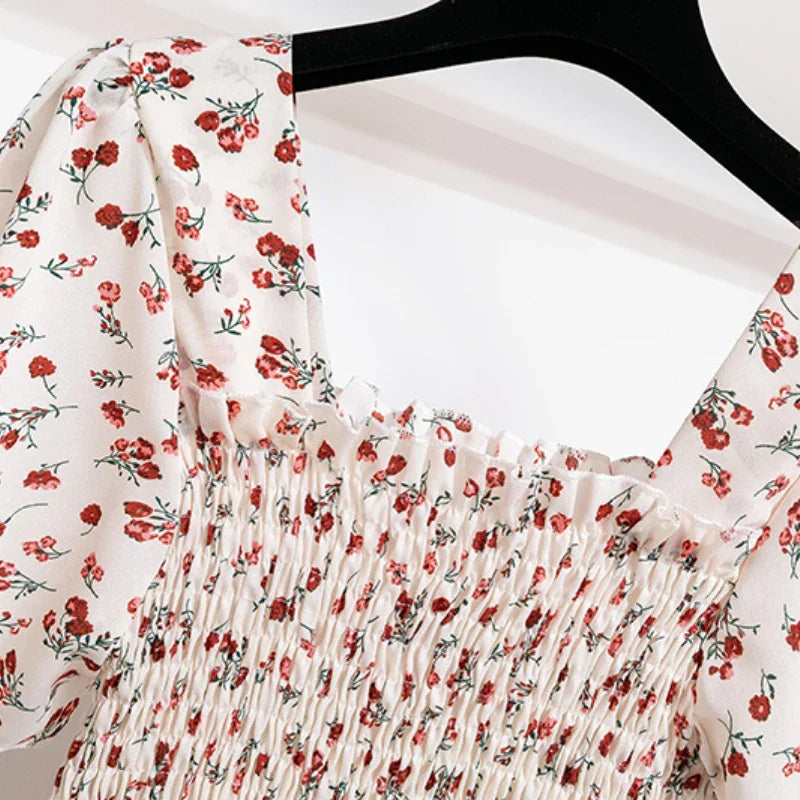 Elodie | Soft Bloom Smocked Dress