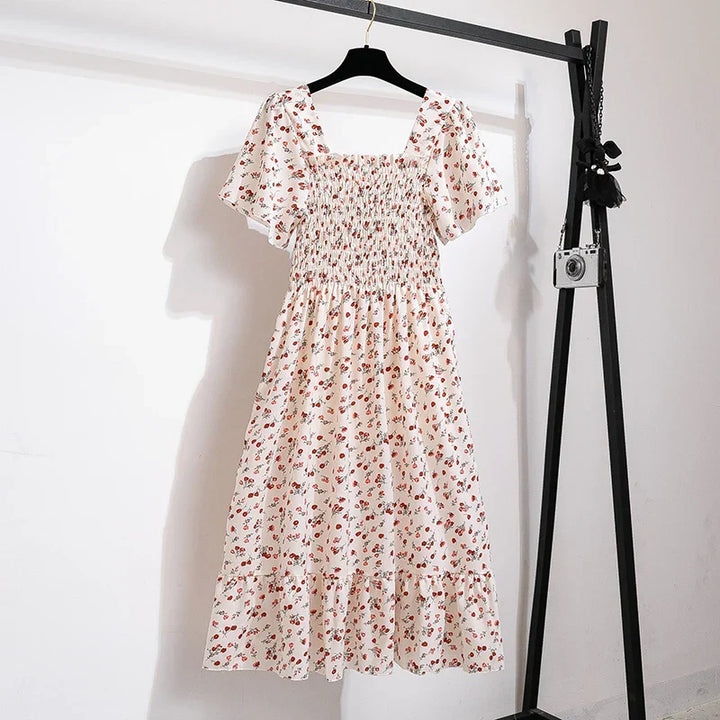 Elodie | Soft Bloom Smocked Dress