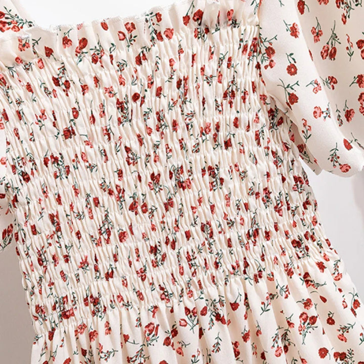 Elodie | Soft Bloom Smocked Dress