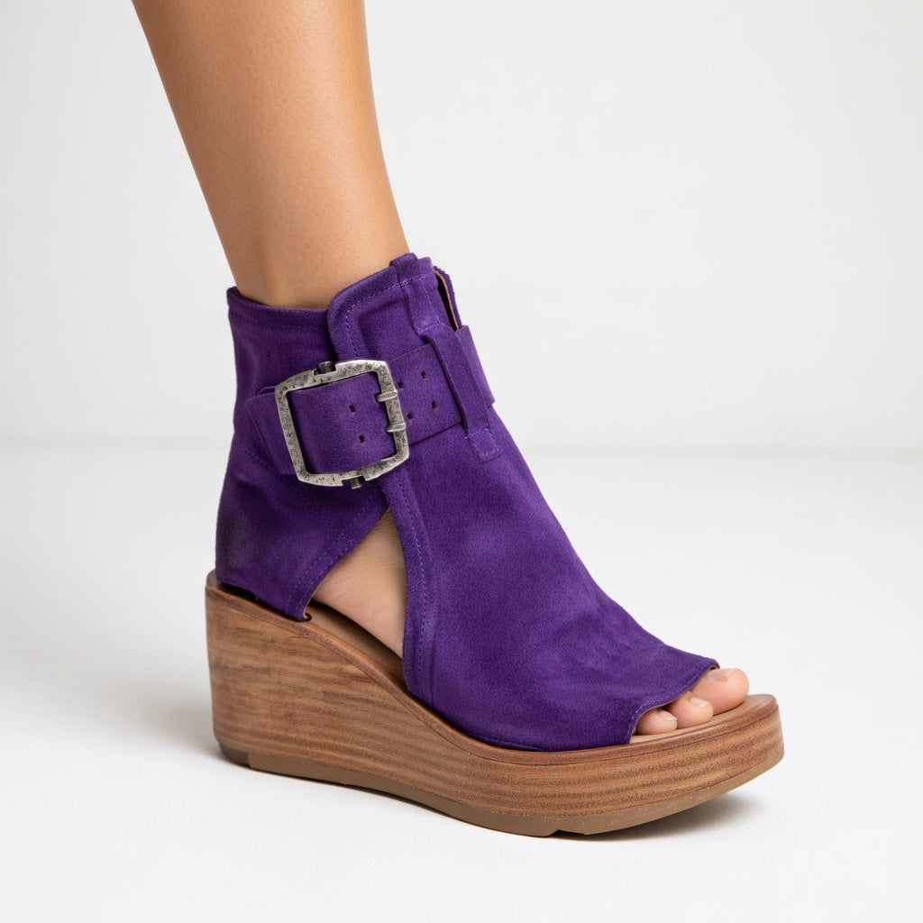 Marielle | Orthopedic Open Wedge Booties