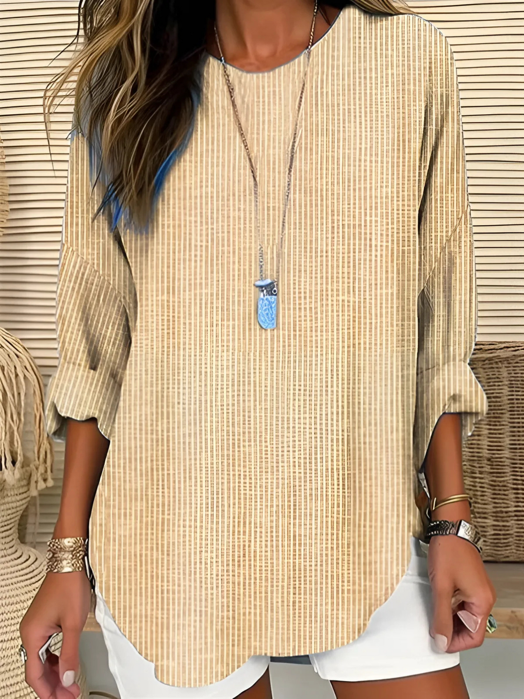 Denise | Relaxed Striped Blouse