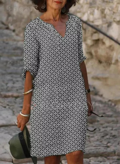 Judith | Vintage Knee-Length Summer Dress