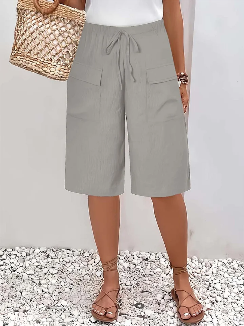 Carla | Elastic Waist Comfort Shorts