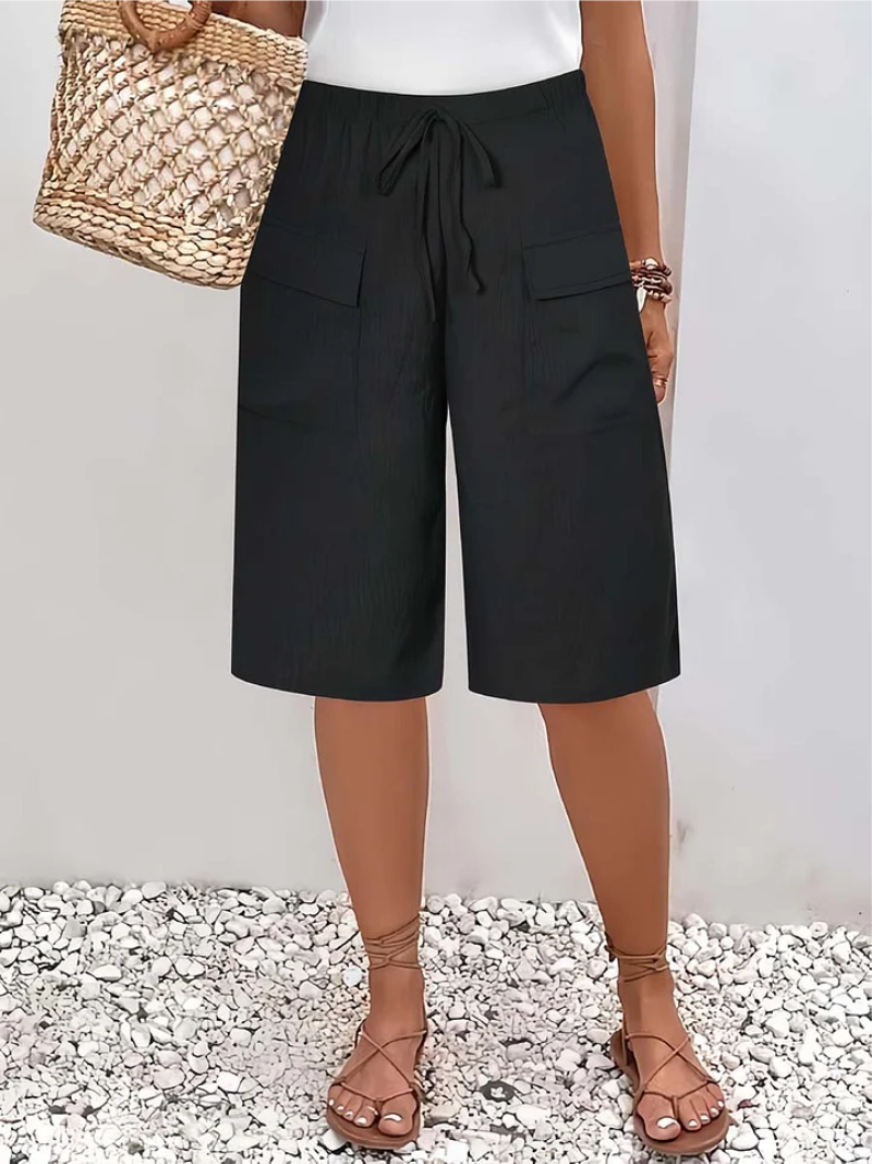 Carla | Elastic Waist Comfort Shorts