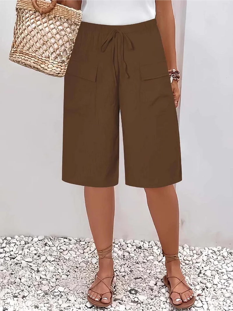 Carla | Elastic Waist Comfort Shorts