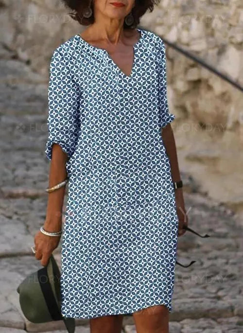 Judith | Vintage Knee-Length Summer Dress
